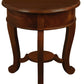 Emilia 1 Drawer Lamp Table (Mahogany)