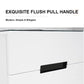Smart Bedside Tables Side 3 Drawers Wireless Charging USB Left Hand Nightstand LED Light AU Black