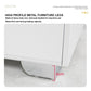 Smart Bedside Tables Side 3 Drawers Wireless Charging USB Right Hand Nightstand LED Light AU Black