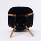 La Bella 2 Set Black Retro Dining Cafe Chair DSW PP