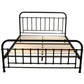 Metallica Double Bed Size Metal Frame Platform Mattress Base - Black