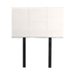 PU Leather Single Bed Headboard Bedhead - White