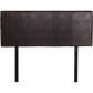 PU Leather Double Bed Headboard Bedhead - Brown