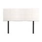 PU Leather Queen Bed Headboard Bedhead - White