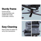 PU Leather Massage Chair Recliner Ottoman Lounge Remote