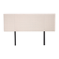 Linen Fabric Queen Bed Headboard Bedhead - Beige