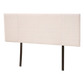 Linen Fabric Queen Bed Headboard Bedhead - Beige