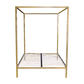 4 Four Poster Queen Bed Frame