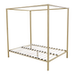4 Four Poster Queen Bed Frame