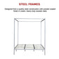 4 Four Poster King Bed Frame