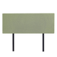 Linen Fabric Double Bed Deluxe Headboard Bedhead - Olive Green