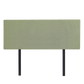 Linen Fabric Queen Bed Deluxe Headboard Bedhead - Olive Green