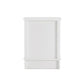 Margaux White Coastal Style Bedside Table